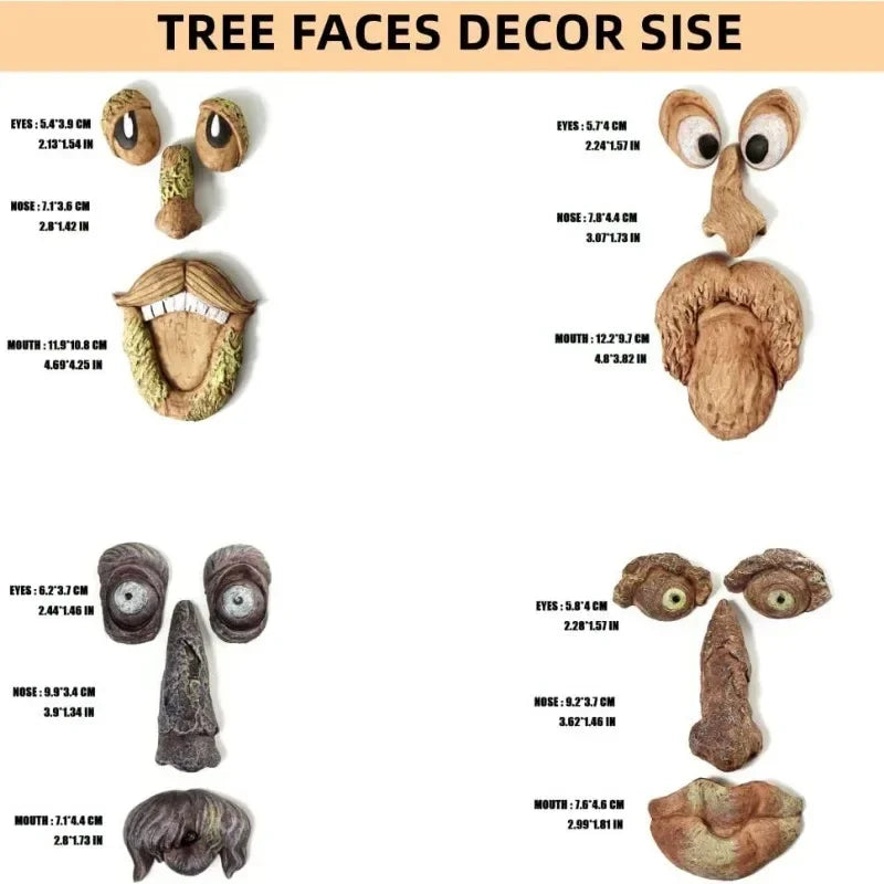 Tree Face Statue