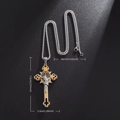 St. Benedict Cross Necklace