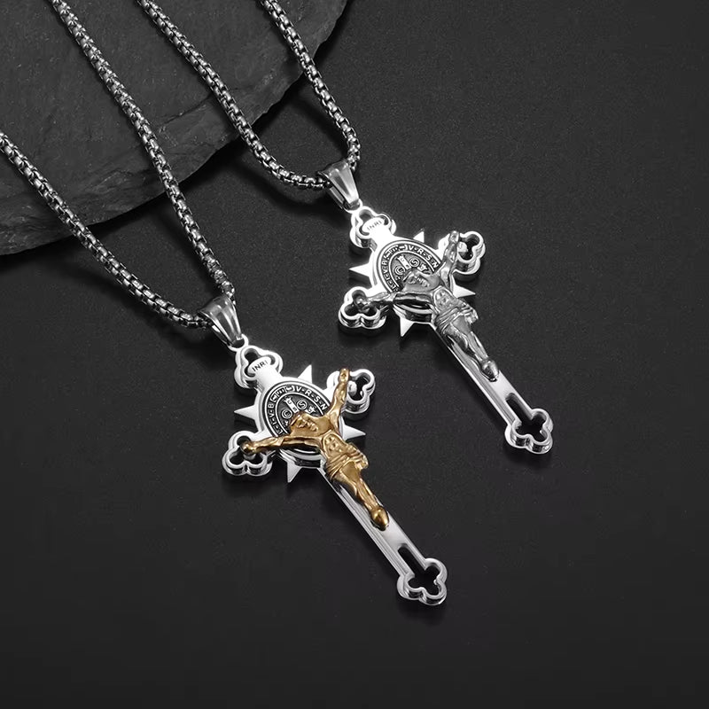St. Benedict Cross Necklace
