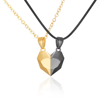Magnetic Heart Couple Necklaces