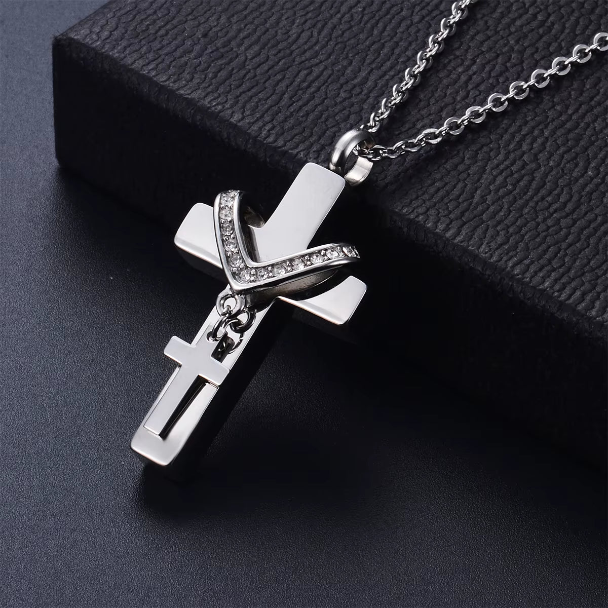 Stainless Steel Double Cross