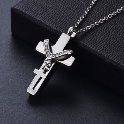 Stainless Steel Double Cross